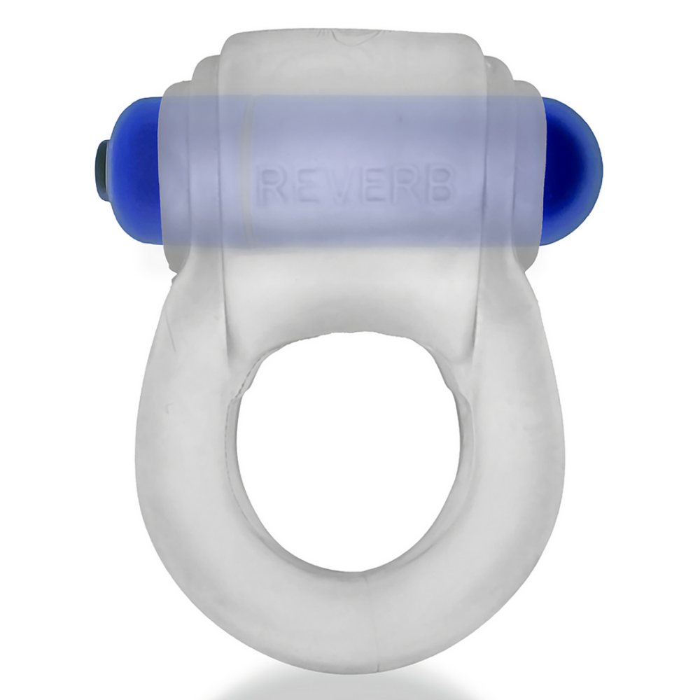 Hunkyjunk Revring - Reverb Vibe Ring - Helder IJs / Blauw afbeelding