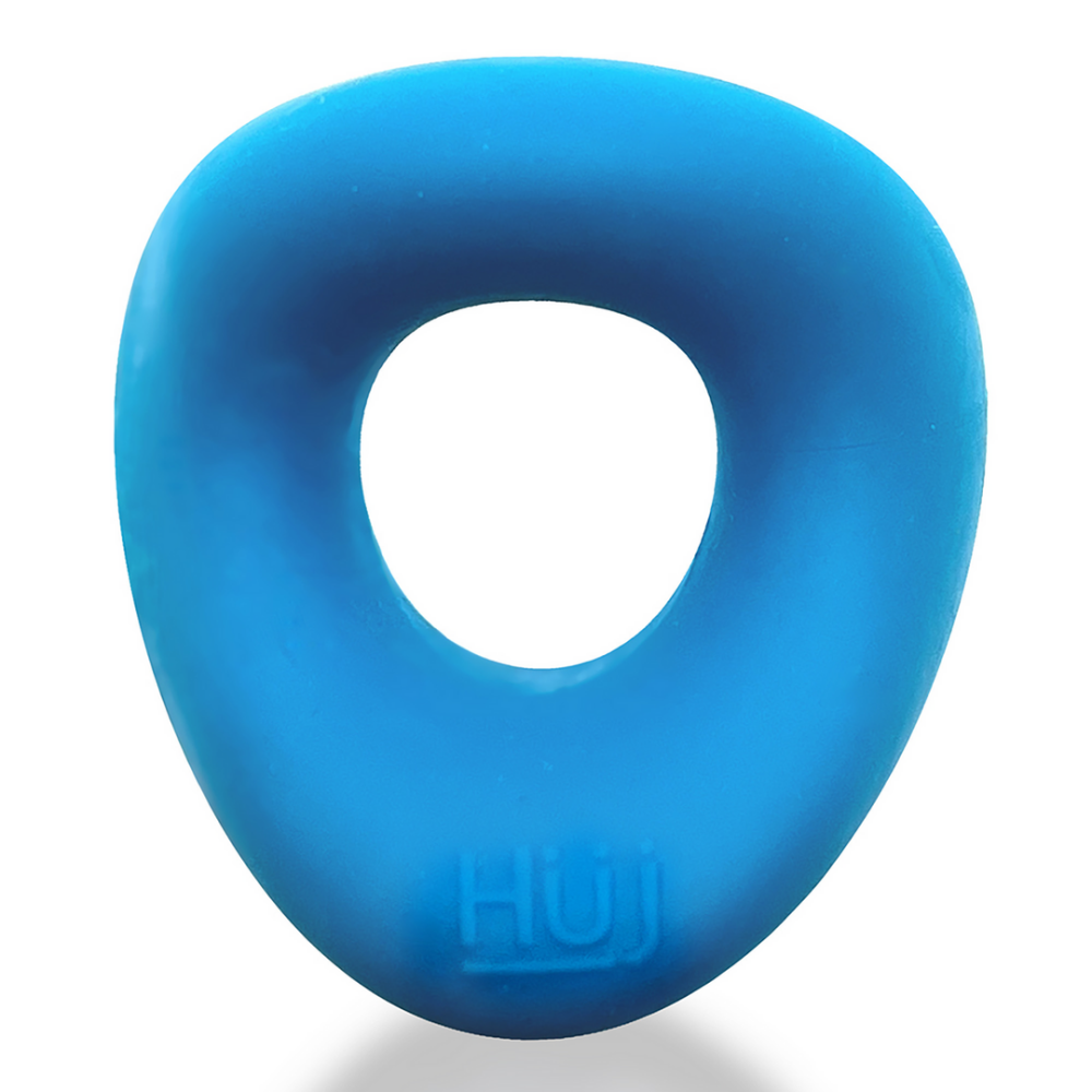 Hunkyjunk Form - Curvy Cockring - Teal Ice afbeelding