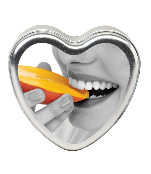 Earthly body Mango Eetbare Massagekaars - 4 oz / 113 gr