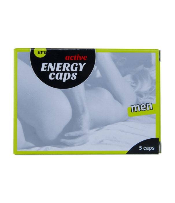 HOT Energy Caps - Stimulerende Pillen voor Mannen - 5 Stuks