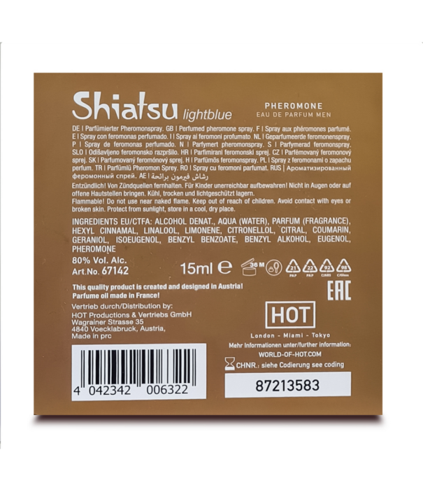 HOT Pheromon Geur - Man Lightblue - 15 ml
