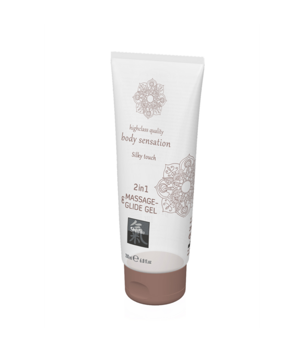 HOT Silky Touch - 2 in 1 Massage en Glide Gel - 7 fl oz / 200 ml