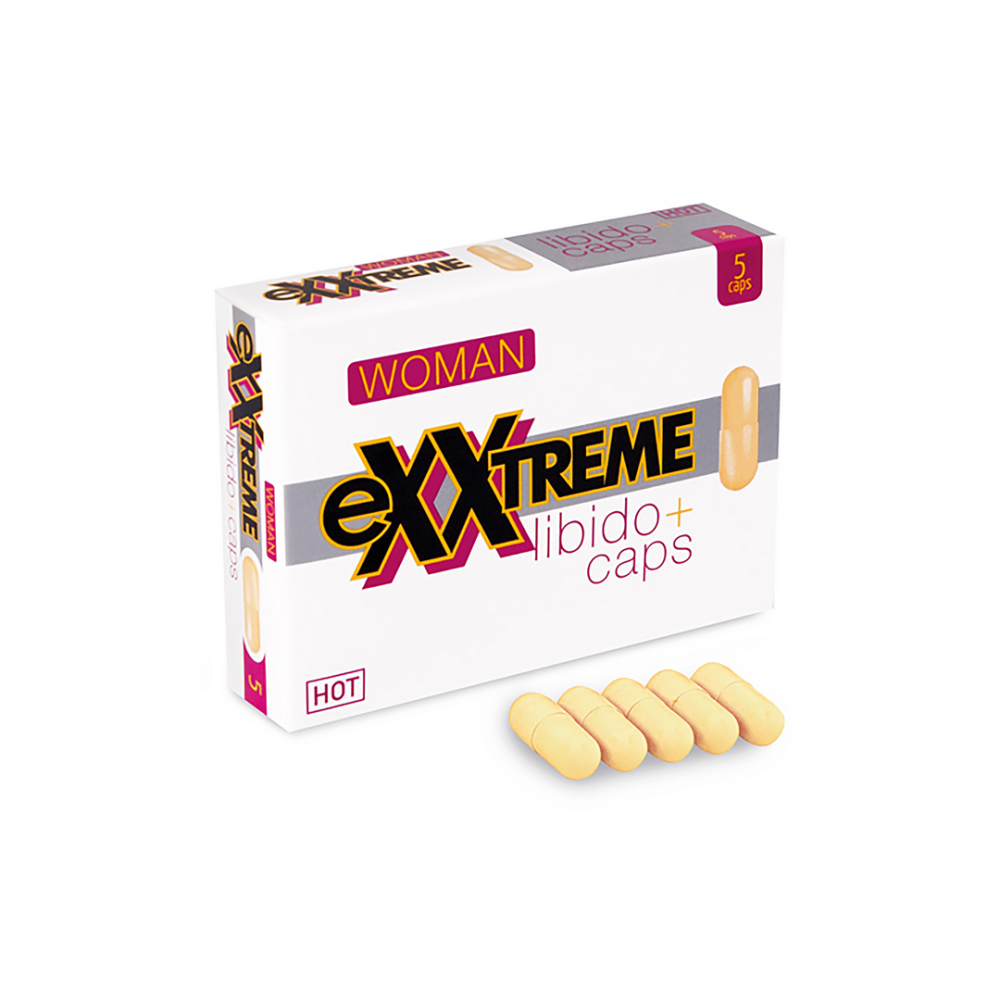 HOT Extreme Libido Caps Woman - 5 Stuks afbeelding