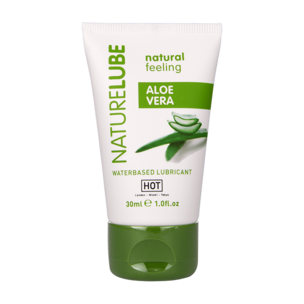 HOT Waterbased Nature Lube - Aloë Vera - 1 fl oz / 30 ml afbeelding