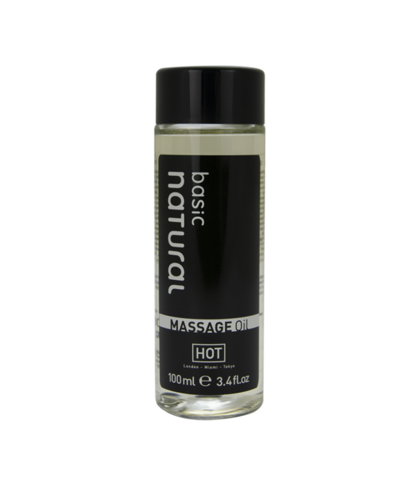 HOT Massageolie Natuurlijk - Basis - 3 fl oz / 100 ml