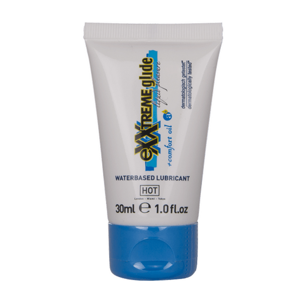 HOT Exxtreme Glide - Waterbased Lube met comfort Olie - 1 fl oz / 30 ml afbeelding
