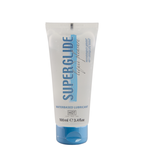 HOT Superglide Liquid Pleasure - Waterbased Lubricant - 3 fl oz / 100 ml