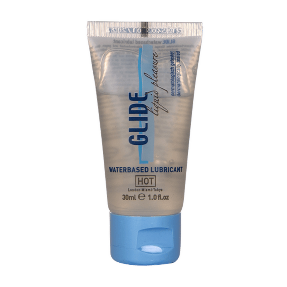 HOT Glide Liquid Pleasure - Waterbased Lubricant - 1 fl oz / 30 ml