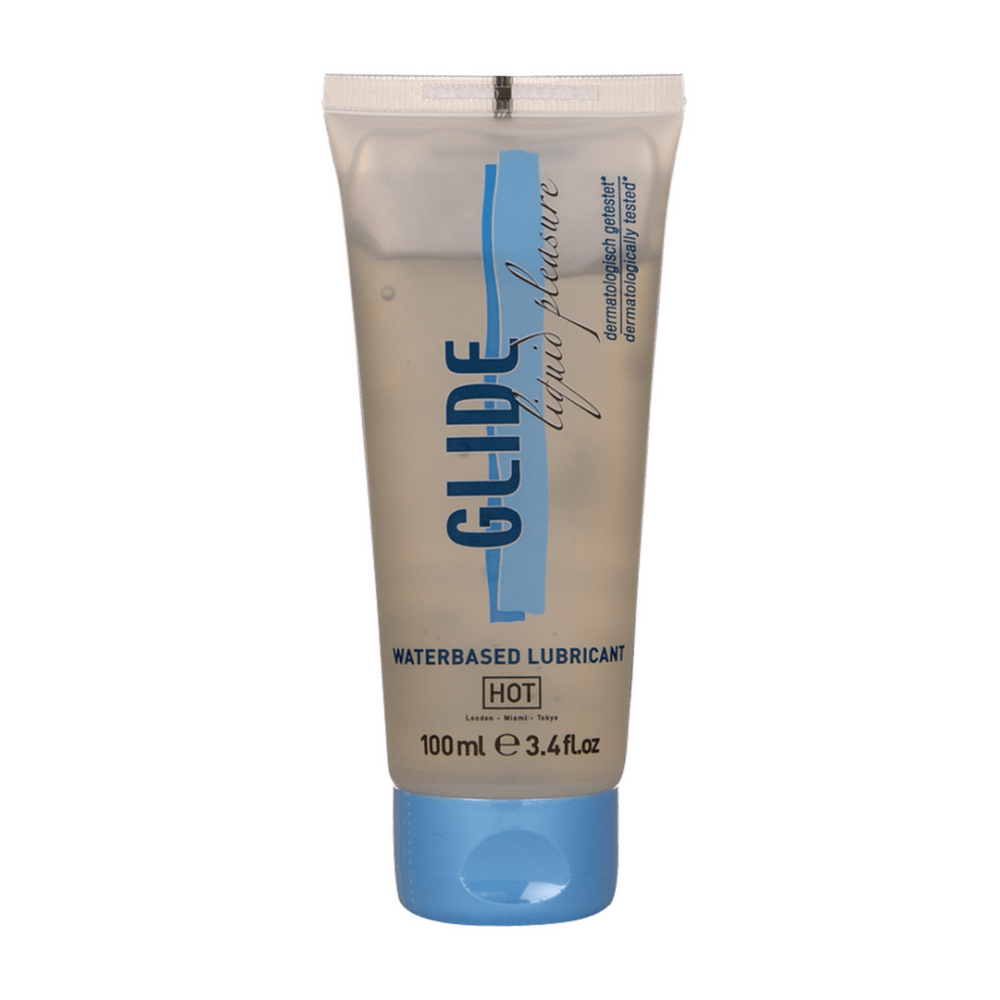 HOT Glide Liquid Pleasure - Waterbased Lubricant - 3 fl oz / 100 ml afbeelding