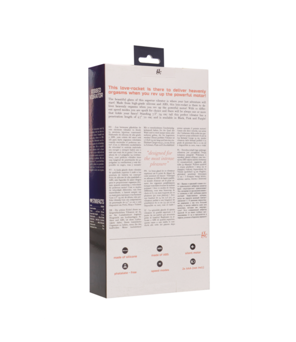 GC by Shots Geribbelde Vibrator