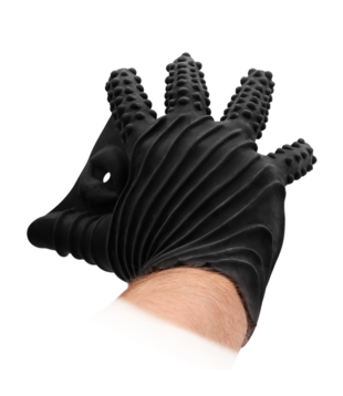 Masturbatiehandschoen - Zwart