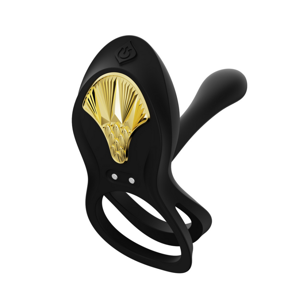 Zalo BAYEK - Draagbare Vibrator - Obsidiaan Zwart afbeelding