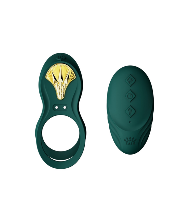 Zalo BAYEK - Draagbare Vibrator - Turquoise Groen
