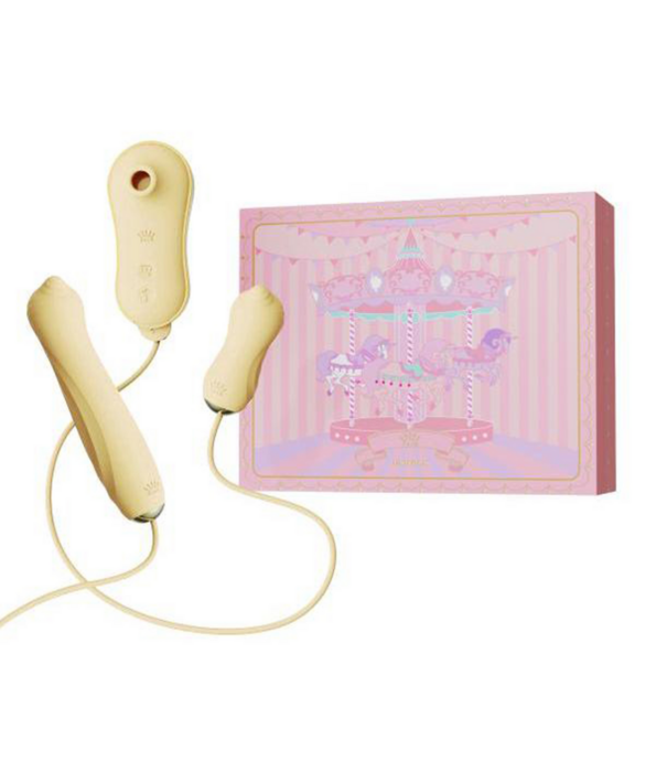 Zalo Sucking Vibrator with Pump and Different Attachments