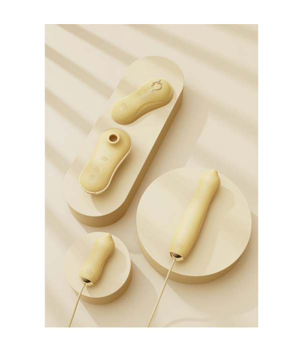 Zalo Sucking Vibrator with Pump and Different Attachments