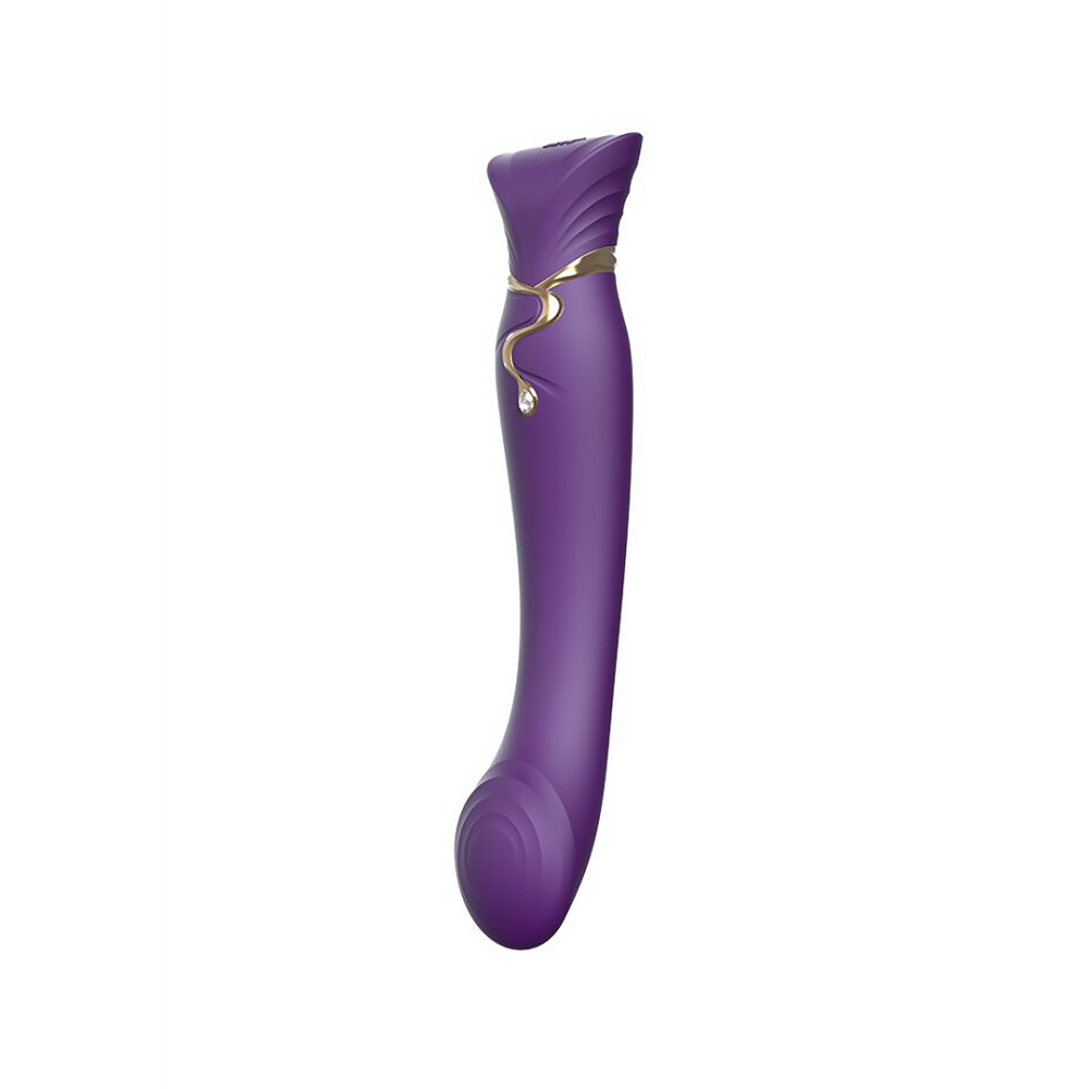 Zalo Queen - G-Spot Vibrator en Luchtdruk Stimulator afbeelding
