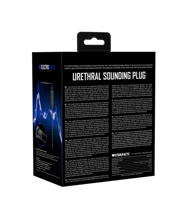 ElectroShock by Shots E-Stimulation Vibrerende Urethrale Sounding Plug
