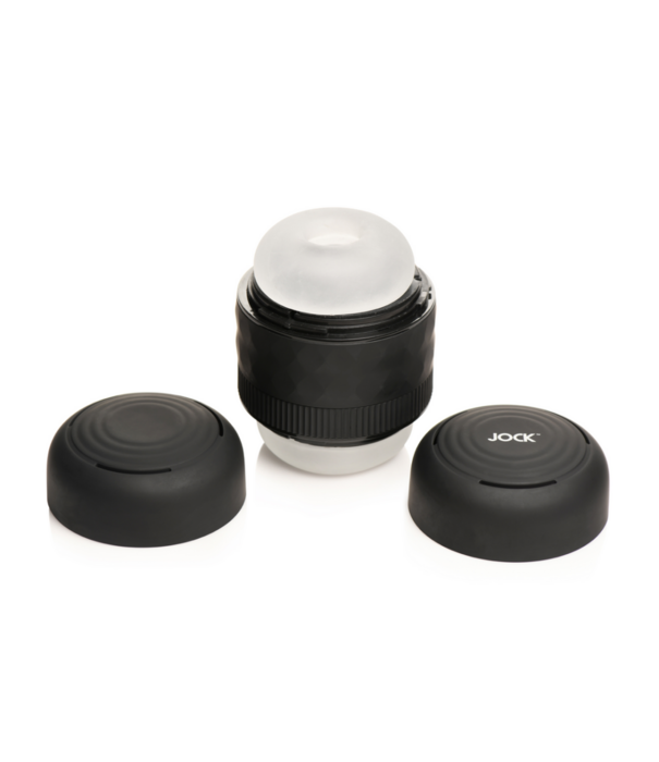 Curve Toys Verstevigende Masturbator - Zwart