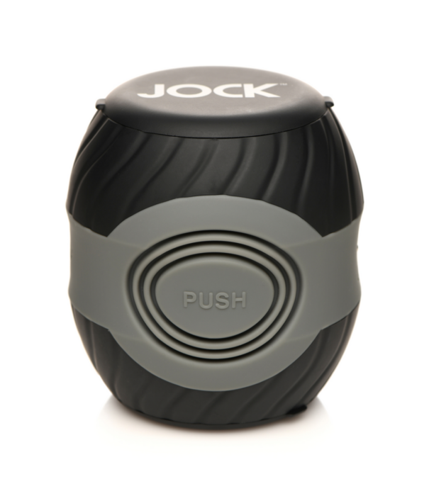 Curve Toys Vibrerende en Knijpend Masturbator - 10X - Zwart