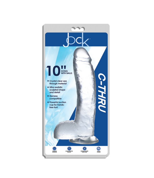 Curve Toys Dildo met Ballen - 10 / 25,5 cm