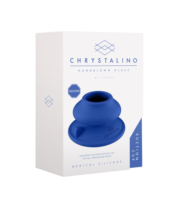 Chrystalino by Shots Siliconen Zuignap voor Chrystalino Speelgoed van Glas