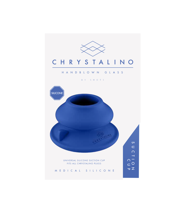 Chrystalino by Shots Siliconen Zuignap voor Chrystalino Speelgoed van Glas