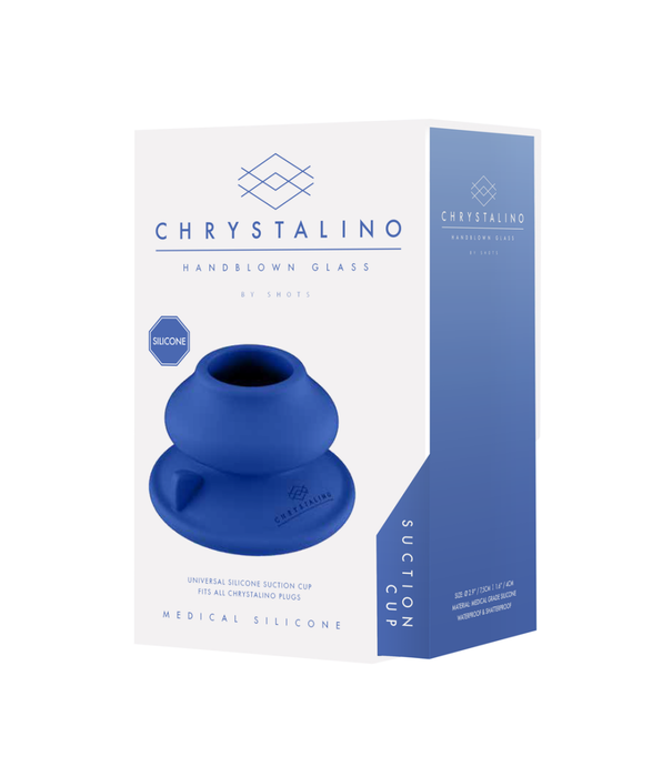 Chrystalino by Shots Siliconen Zuignap voor Chrystalino Speelgoed van Glas