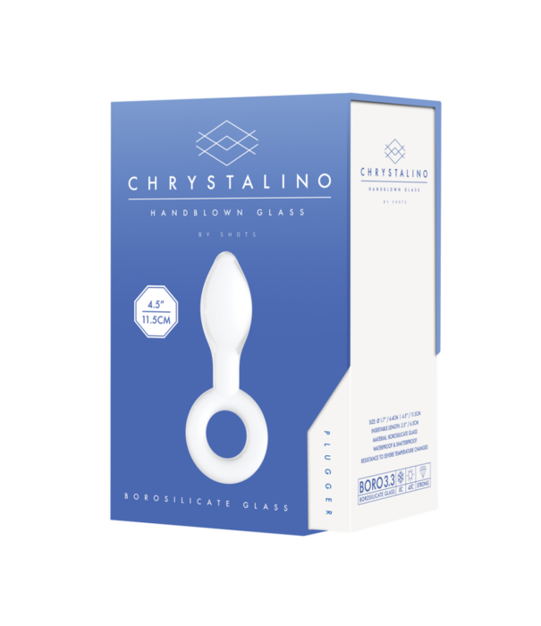 Chrystalino by Shots Plugger - Glazen Dildo
