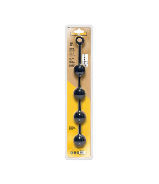 Boneyard Ass Ballz - Clamshell Anale Parels - L