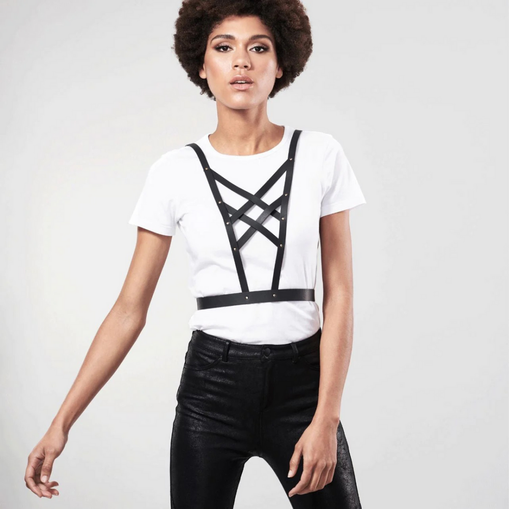 Bijoux Indiscrets Cross Cleavage Harness afbeelding