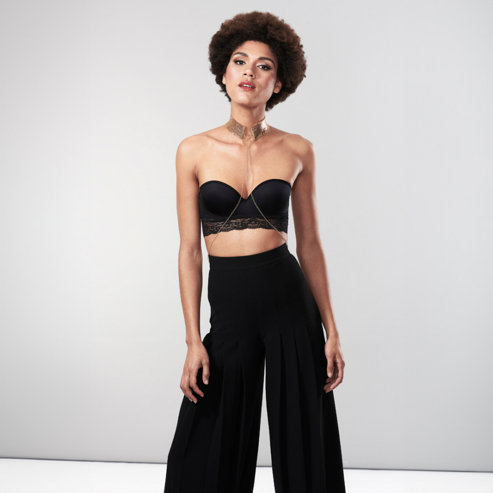 Bijoux Indiscrets Desir Métallique - Metallic Mesh Kraag afbeelding