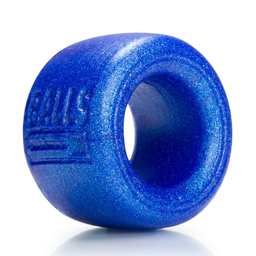 Oxballs Balls-T - Compact en Stapelbare Ballstretcher - Blueballs Metallic afbeelding