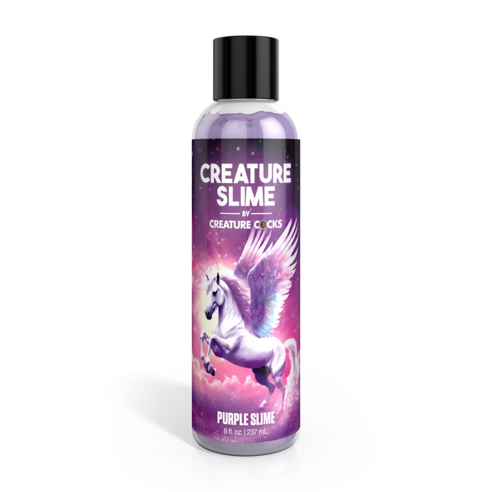 XR Brands Creature Slime - Paarse Slijm - Waterbasis Glijmiddel - 8 fl oz / 236 ml afbeelding