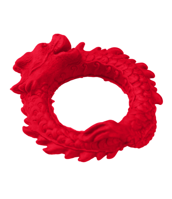 Rise of the Dragon - Siliconen Cockring - Rood
