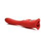 Kiss and Tell Pro - Dual-Ended Kissing Vibrator - Rood