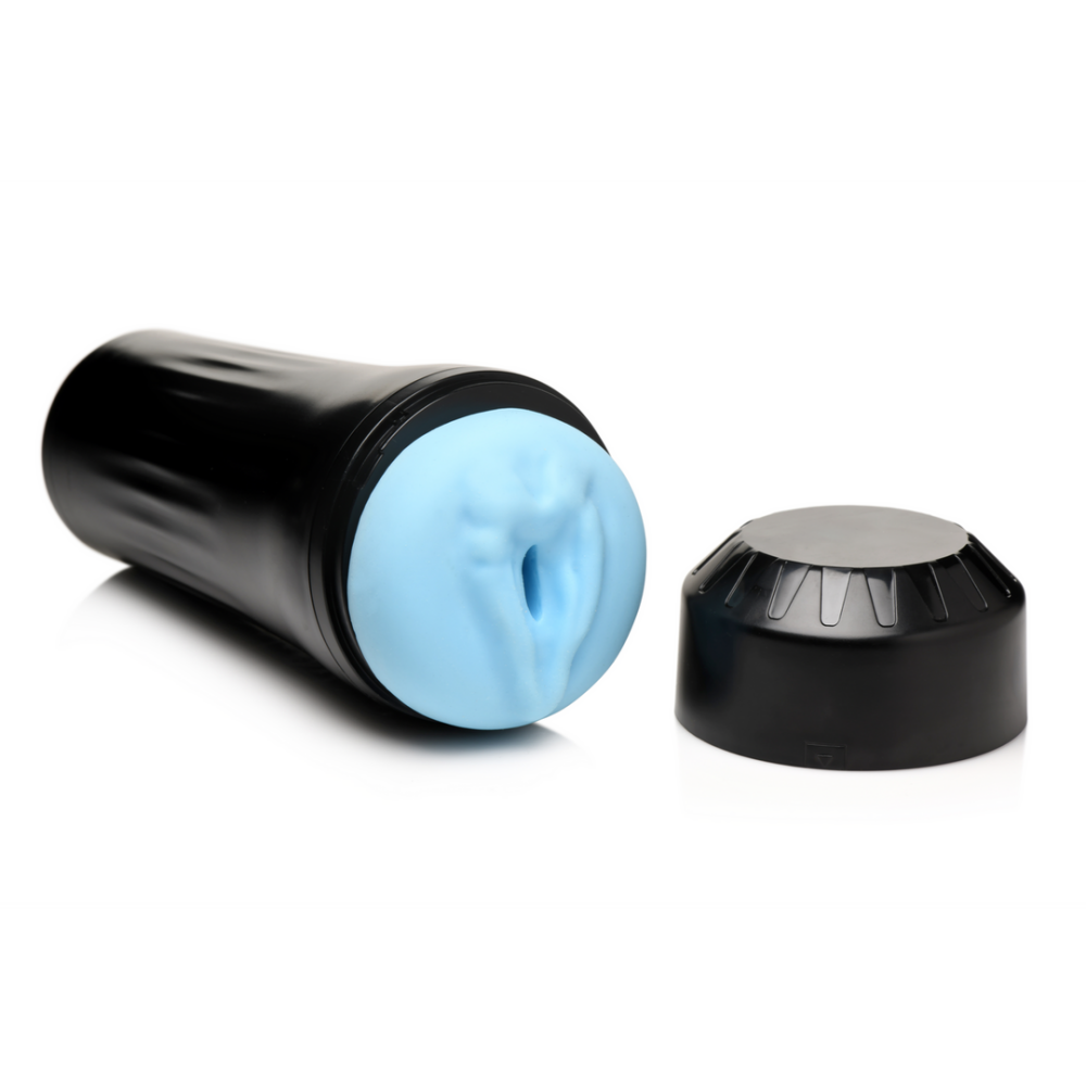 XR Brands Pussidon - Zeemonster Stroker - Blauw afbeelding