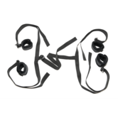 Lover's Bed Restraint System - Zwart