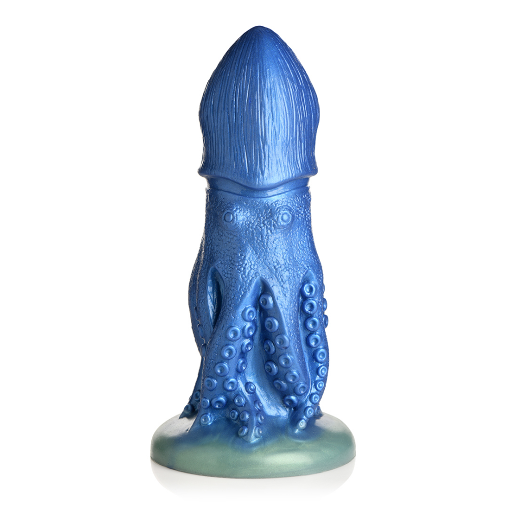 XR Brands Cocktopus Octopus - Siliconen Dildo - Blauw afbeelding