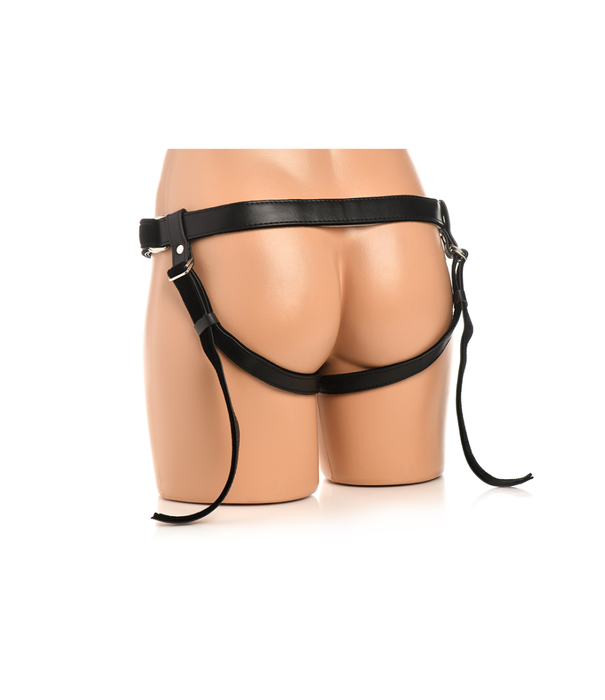 Velvet Kiss Strap-On Harnas - Zwart