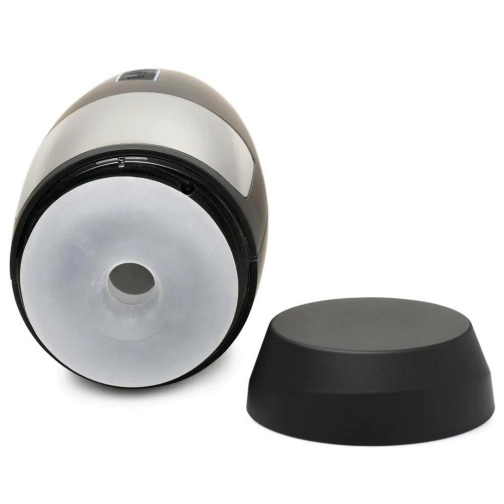 XR Brands De Milker Slider Stroking Masturbator - Zwart afbeelding