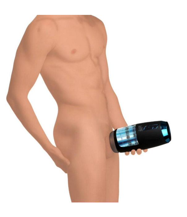 De Milker Slider Stroking Masturbator - Zwart