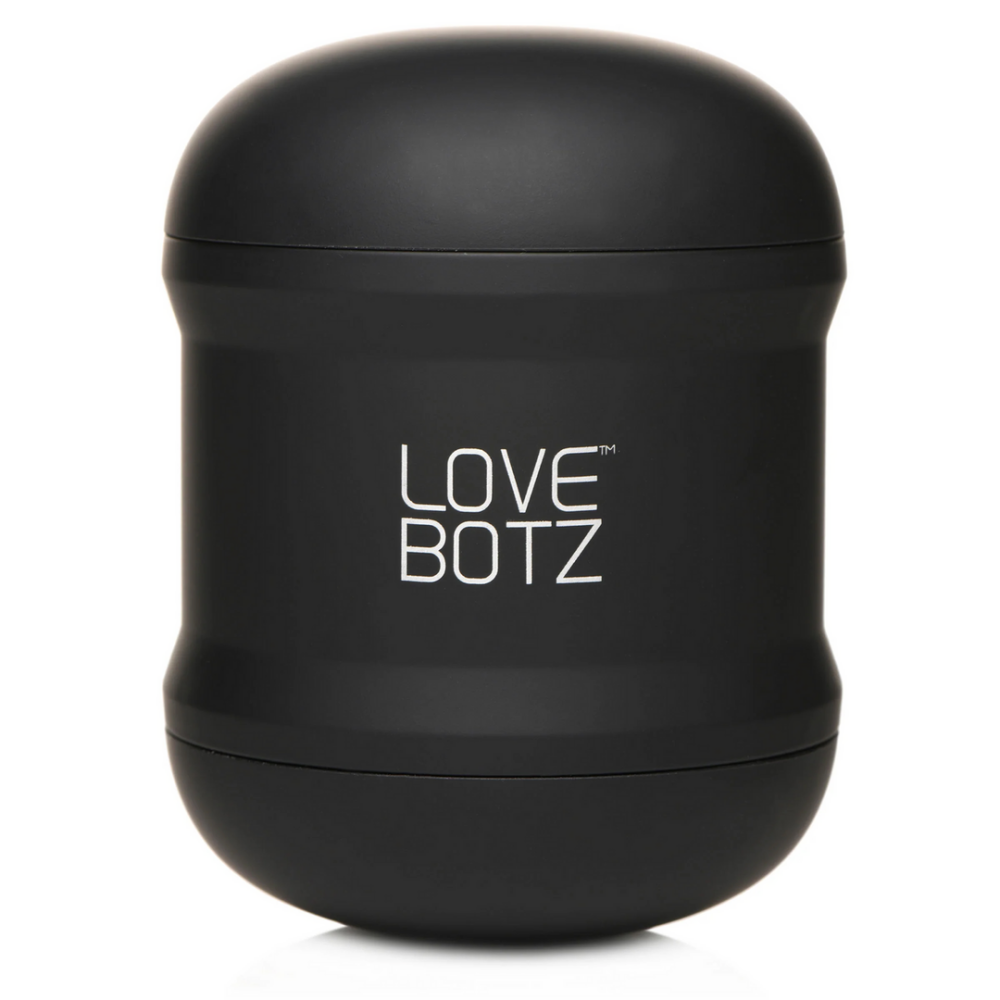 XR Brands Cyber Stroke Vibrating Stroker - Zwart afbeelding