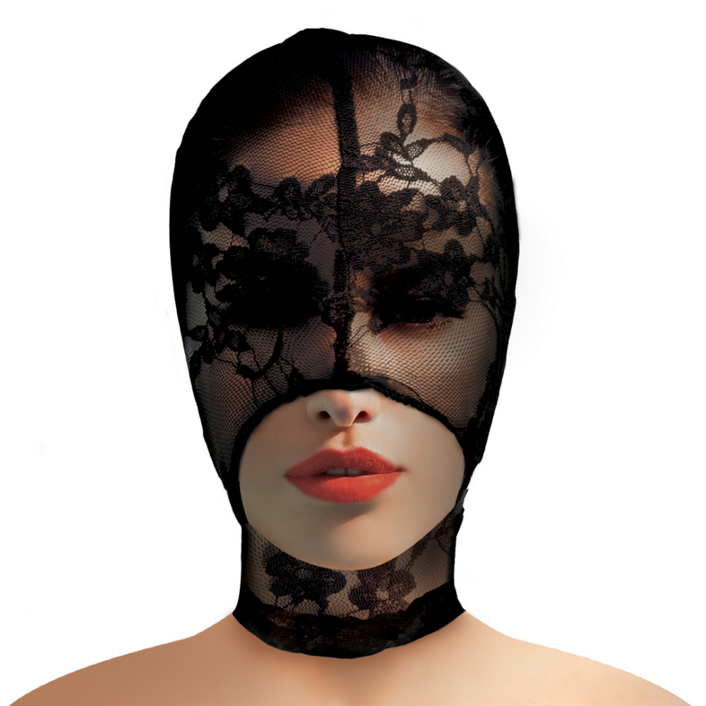 XR Brands Lace Seduction - Kanten Bondage Masker afbeelding