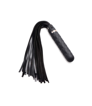 Vibra-Lasher - Vibrerende Silicone Dildo Flogger