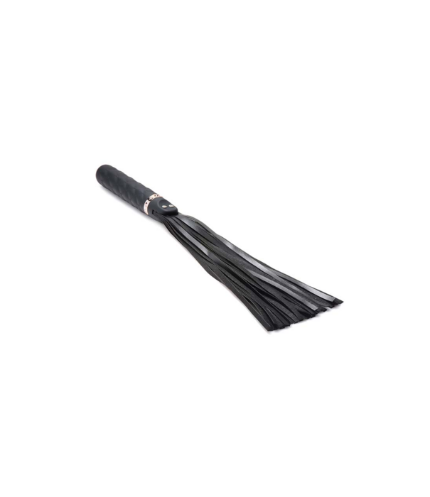 Vibra-Lasher - Vibrerende Silicone Dildo Flogger