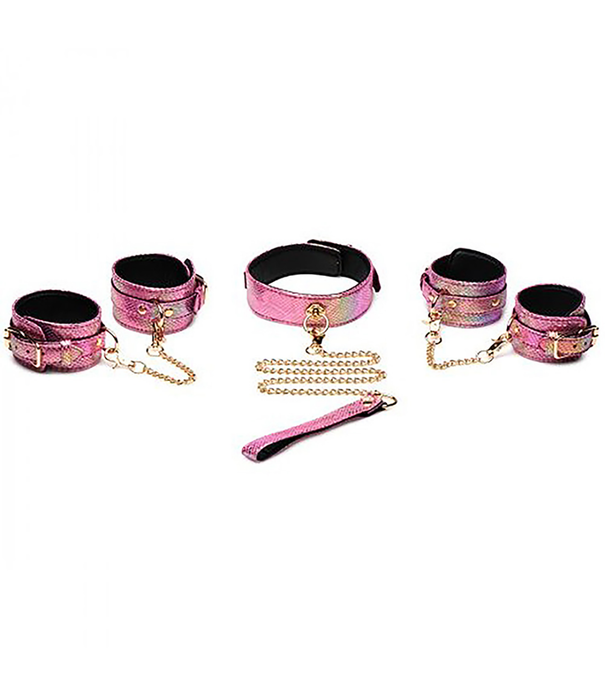 Bondage Set met Slangenprint