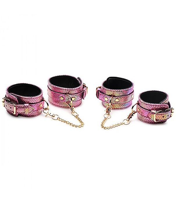 Bondage Set met Slangenprint