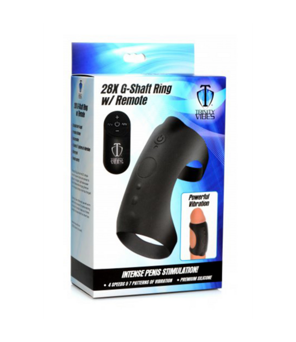 G-Shaft - Siliconen Cockring met Afstandsbediening