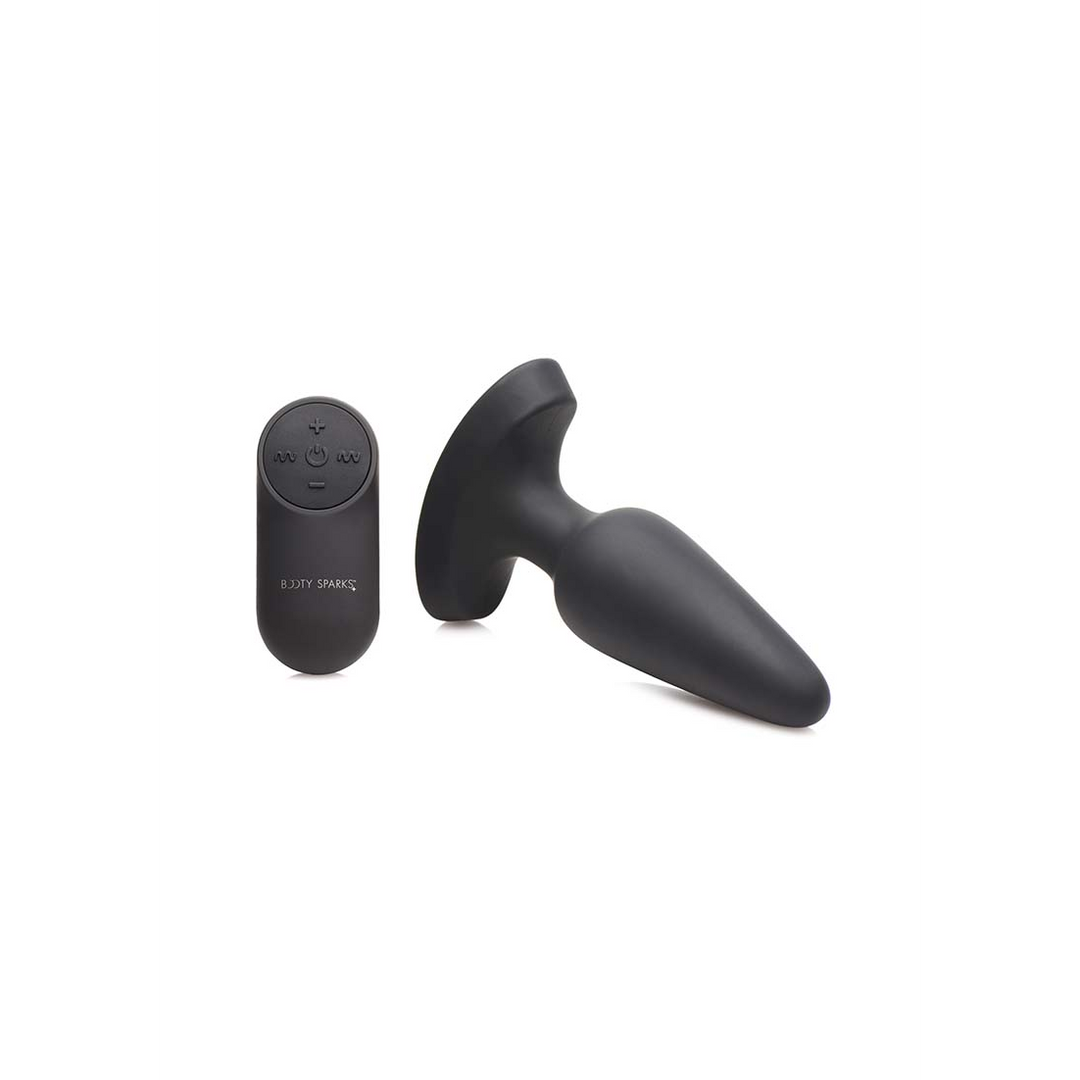 XR Brands Laser Hart - Butt Plug met Afstandsbediening - Medium afbeelding