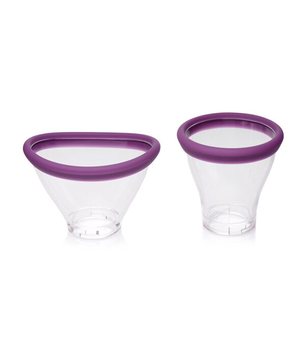 Lickgasm - 8x Licking en Sucking Vibrator - Paars